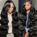 HAIRSW Human Hair Pre Plucked Pre Cut Wear and Go Glueless Wig 13x4 HD Body Wave Lace Front Wigs with Baby Hair
