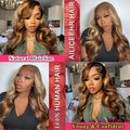 4/27 Highlight 5x5 Glueless Lace Closure Wigs HAIRSW Body Wave Wigs Virgin Hair